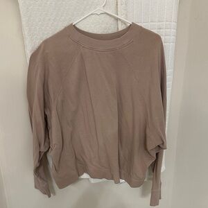 Vuori blush cropped sweatshirt